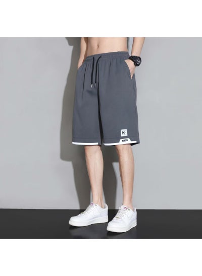 Buy 2024 New Mens Summer Quick-Dry Cargo Shorts 233 gray in UAE