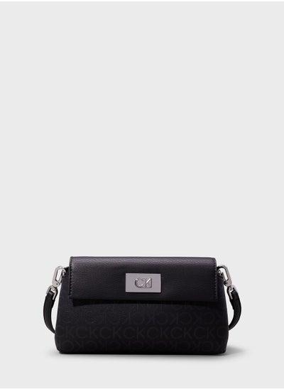 Buy Logo Detailed Flap Over Crossbody in UAE