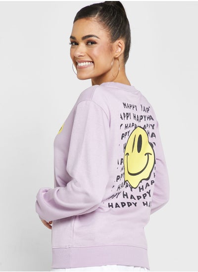 Buy Graphic Detail Sweatshirt in Saudi Arabia