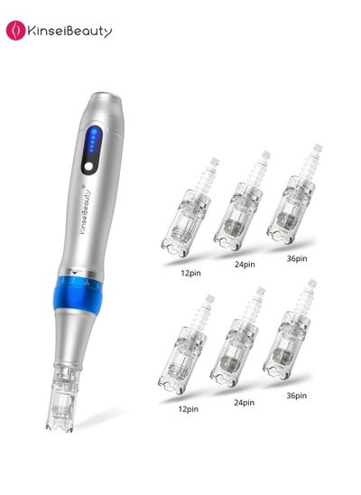 اشتري Professional Microneedling Pen, Ultima 2*12 Pin, 2*24 Pin, 2*36 Pin, A6 PRO Derma Pen في الامارات