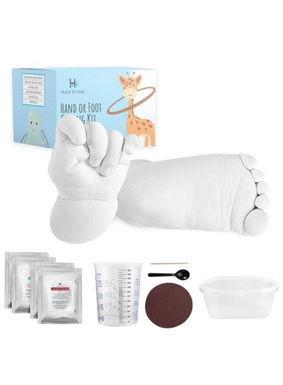 Buy Baby Keepsake Hands Casting Kit ; Plaster Hand Molding Kit For Infant Hand & Foot Mold ; Hand Mold Sculpture Kit For Newborns Toddlers Babies ; Baby Gifts in Saudi Arabia