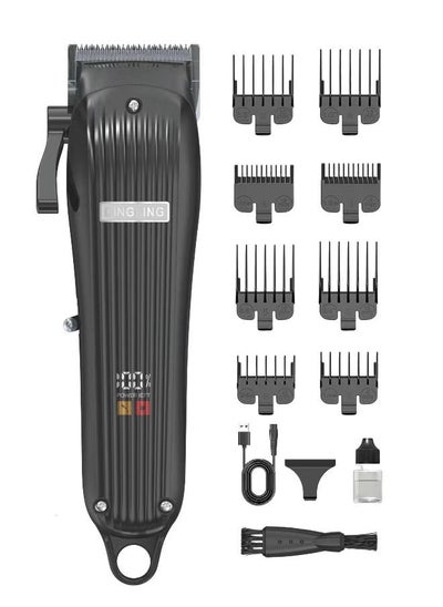 Buy Professional Electric Hair Clipper with Blade Men's Hair Trimmer RF-1971 in Saudi Arabia