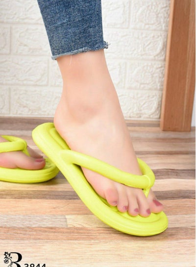 Buy Green women's slipper with a medical finger in Egypt