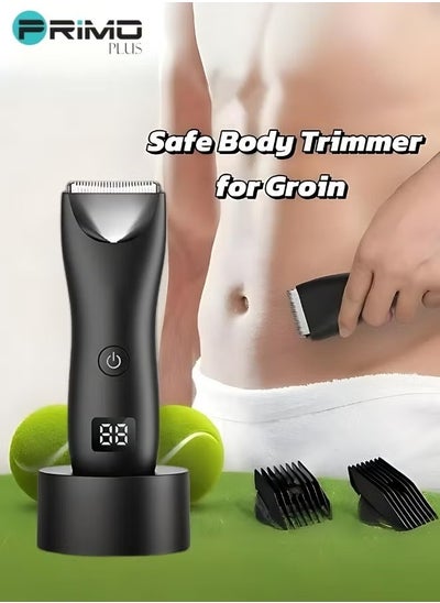 Buy Body Trimmer for Men, Men Grooming for Groin and Body,Electric Ball Trimmer,Body Shaver Groomer Safe Suitable for Sensitive Areas Ball Shaver Rechargeable Waterproof Wet/Dry in Saudi Arabia