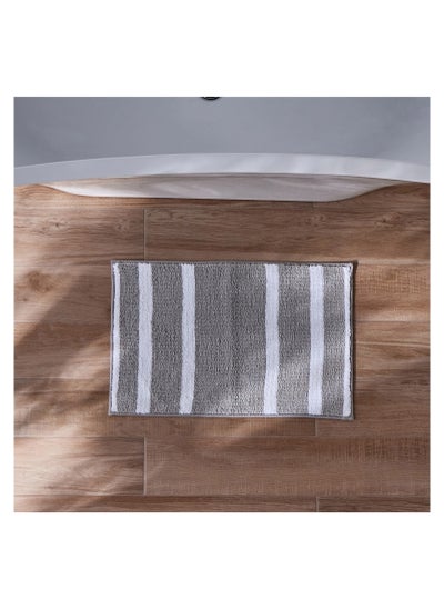 اشتري Striped Anti-Slip Bath Mat 40x60cm. في السعودية