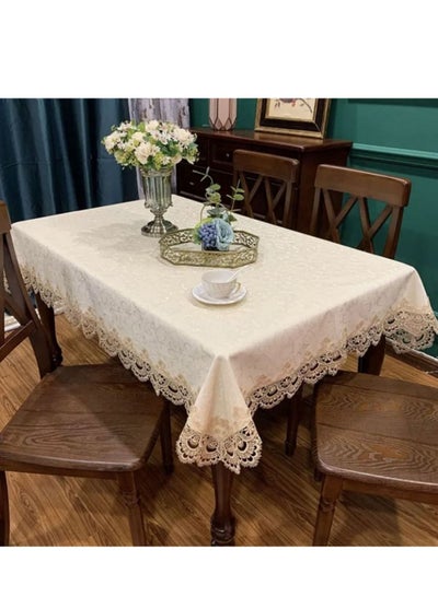 Buy European-Style Tablecloth Waterproof And Oil-Proof Leather Tablecloth in Saudi Arabia