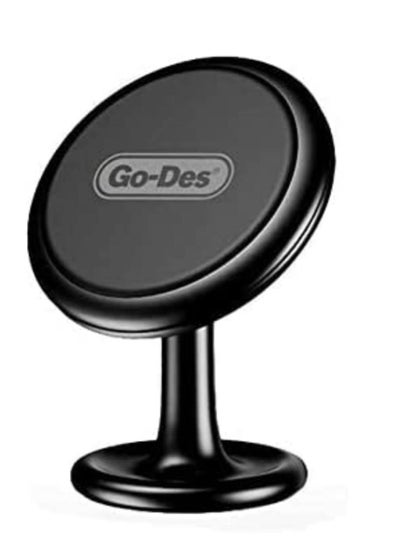 Buy GO-DES HD658 360° Rotation Super Magnetic Mobile Phone Car Holder for All Mobiles, Tablets and iPads in Saudi Arabia