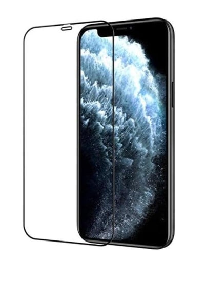 Buy 9H Super Tempered Glass Anti-Shock Screen Protector with Black Frame Compatible with iPhone Series (IPhone 11 Pro Max/XS Max) in Egypt