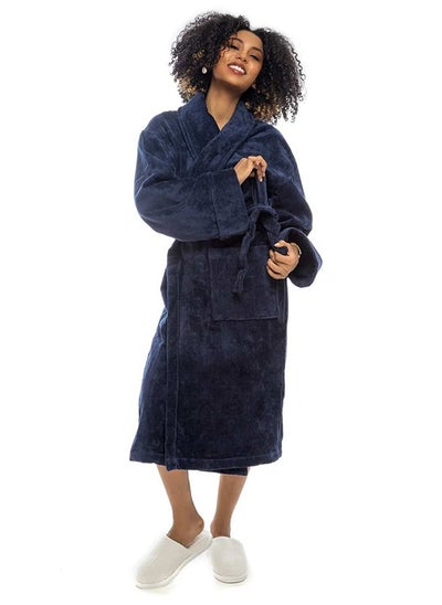 Buy Wave 100% Cotton Bathrobe One Piece in Saudi Arabia