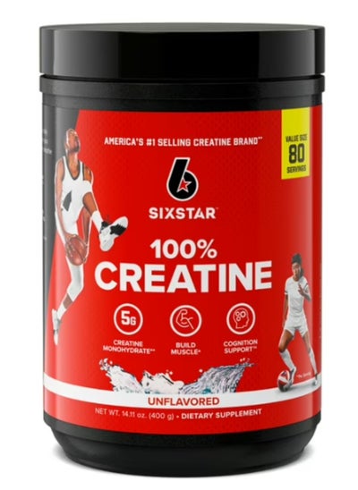 Buy Creatine Powder Unflavored 400 g in UAE