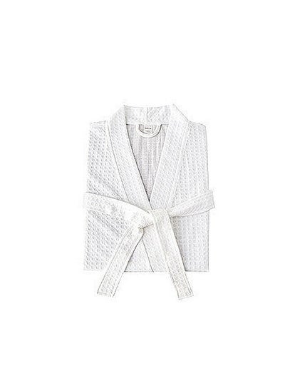 Buy Fashion Waffle Weave Bathrobes, Couple Robes, Kimono Robes with Soft Shine Pockets Bathrobes Bathrobe Pajamas Bath Towels, Bathroom, Resort Hotel Spa, Great for After Shower or Swim in Saudi Arabia