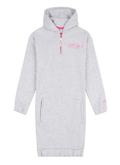 اشتري Russell Atheltic Girls One Fourth Zip Hoodie Dress في الامارات