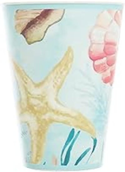 Buy Zinnia Sea Shell Plastic Cup, 400 ml Capacity in Egypt