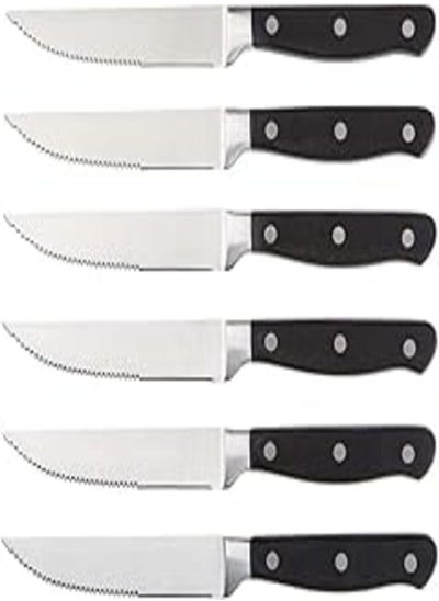 Buy Classic Steakhouse Knife Set,Black in Egypt