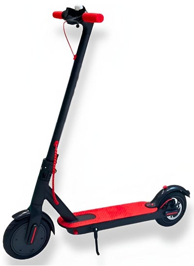 Buy Portable Electric Scooter, 40 km Long-Range, Up to 25 km/h with 8.5 inch Solid Rubber Tires, Portable and Folding E-Scooter for Adults and Teenagers for Men Women - Red in UAE