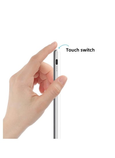 اشتري Stylus Pen for Apple iPad Pencil - Pen for iPad 9th 8th 7th 6th Gen Palm Rejection for Apple Pencil 2nd Generation Compatible 2018-2022 iPad Mini 6th 5th iPad Air 5th 4th 3rd iPad Pro 11-12.9 Inch في الامارات