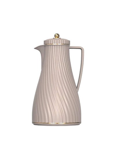 اشتري Vacuum Flask DKW03 1LTR Beige في الامارات