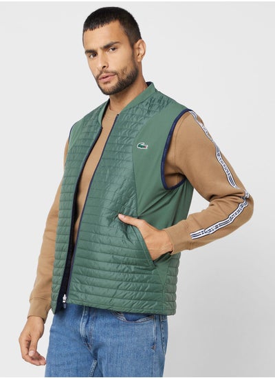 Buy Logo Zip Through Vest Jacket in Saudi Arabia