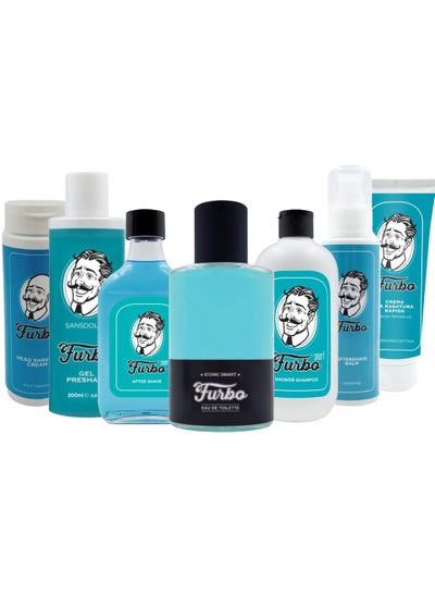 Buy Italian Men's Care Set Consisting Of 7 Products in Saudi Arabia