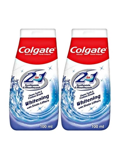 Buy 2 In1 Toothpaste And Mouthwash 100ml 1+1 in Saudi Arabia