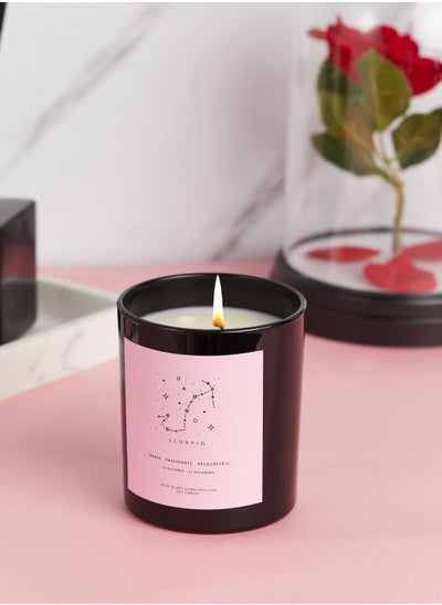 Buy Scorpio Rose Velvet & Precious Oud  Candle in Saudi Arabia