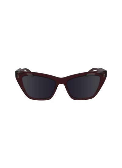 اشتري FULL RIM ACETATE BUTTERFLY CALVIN KLEIN SUN CK24505S  5517 (605) BURGUNDY في الامارات