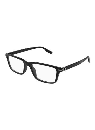 اشتري Men's Rectangle Eyeglass Frame - MB0252O 001 56 - Lens Size: 56 Mm في الامارات