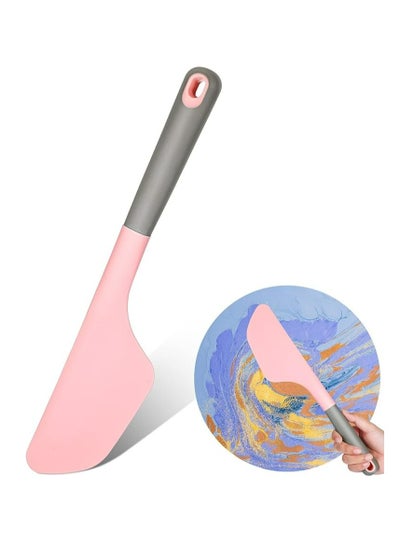 Buy Paint Spatula Silicone Spatula Silicone Art Painting Tools Art Supplies Spreading Paint Tools for Texturizing and Moving Paint Fluid Artist Painting Supplies in Saudi Arabia