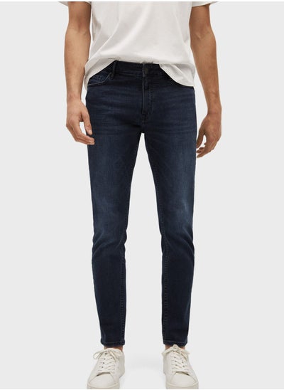 Buy Dark Wash Skinny Fit Jeans in UAE