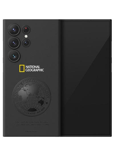Buy National Geographic Global Seal Ultra Slim Fit Case for Samsung Galaxy S24 Ultra - Black in UAE