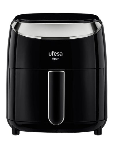 اشتري Oil Free Air Fryer 3.5L, 8 Programmes, 1200W, Digital, Timer, Temperature 80ºC - 200ºC, BPA and PFOA Free, Anti-Stick Bowl and Tray-Apex في الامارات