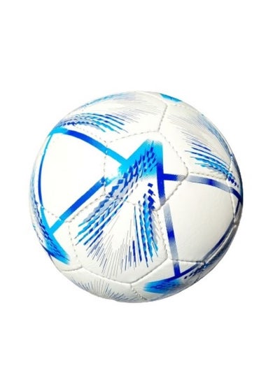 Buy Soccer Football Ball - Official World Cup Pro  Football Quality - Size 5 - High Performance Precision and Control - Durable for Intense Matches and Training in UAE