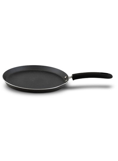 Buy Delici Atp26Ge Dark Spatter Coating Aluminium Non-Stick Tawa Pan in UAE