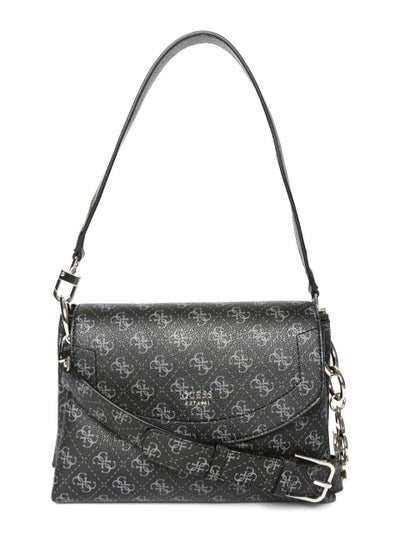 Buy GUESS Black Printed Shoulder Bag in UAE