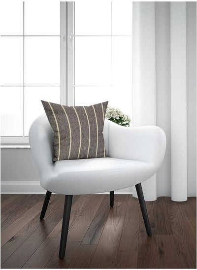 Buy Home Town Aw21Sacu847 Cushion 45X45 Cm Brown in Saudi Arabia