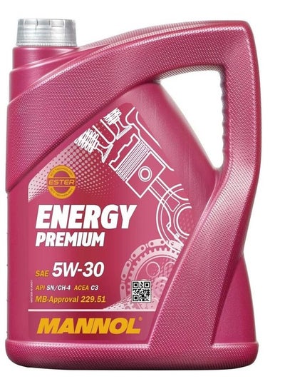Buy Mannol 5W-30 Fully Synthetic Energy Premium Engine Oil - 4 Liters in Egypt