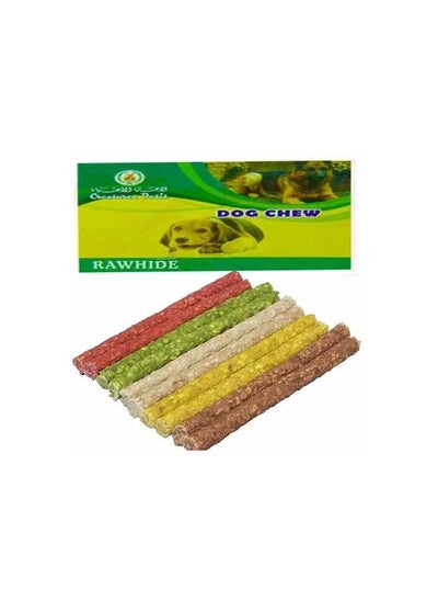 Buy Oasis Rawhide Dog Chew Stick 7g Pack of 15 in UAE