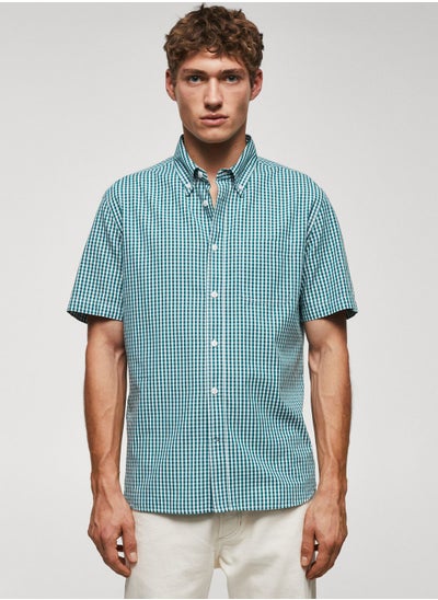 Buy Checked Regular Fit Shirt in UAE