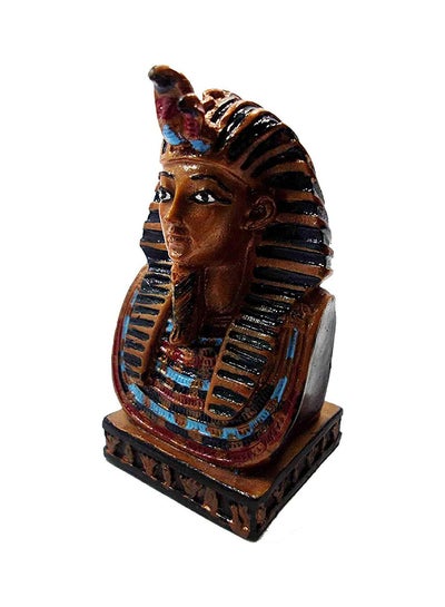 Buy Bonballoon Egyptian King Tut Head Face Pharaoh Figurine Statue Ancient Handmade 3D Sculpture 4 Egypt Pharaohs Souvenir Mythology Miniature Decor Decoration Decorative Paperweight in Egypt