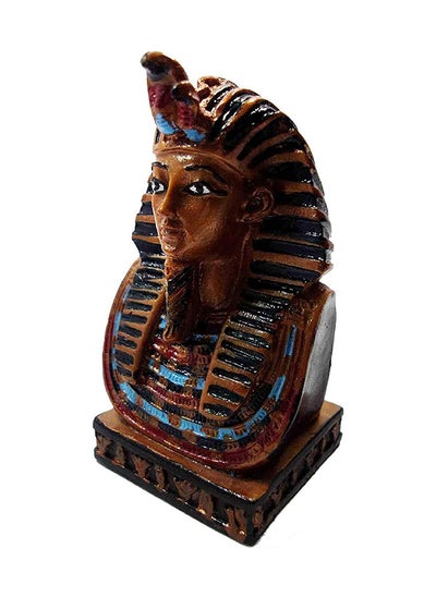 Buy Head Face Pharaoh Figurine Statue Ancient Handmade 3D Sculpture 4 Egypt Pharaohs Souvenir Mythology Miniature Decor in Egypt