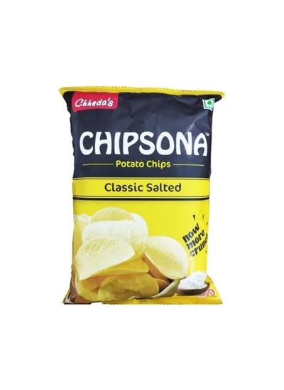 اشتري Chhedas Chipsona Potato Chips Classic Salted 90gm في الامارات