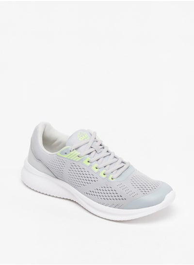 Buy Textured Lace Up Sports Shoes in UAE