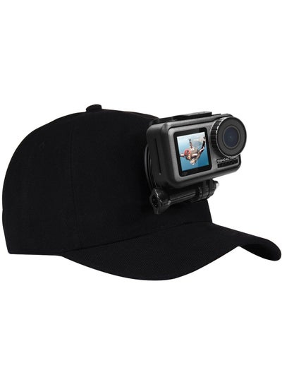 Buy Baseball Hat With J-Hook Buckle Mount Screw For GoPro Hero 12/11/10/9 Action Cameras DJI OSMO Action and Other Action Cameras in Saudi Arabia