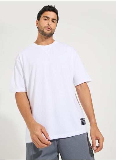 Buy Cotton Rich Oversized Athleisure T-Shirt in Saudi Arabia