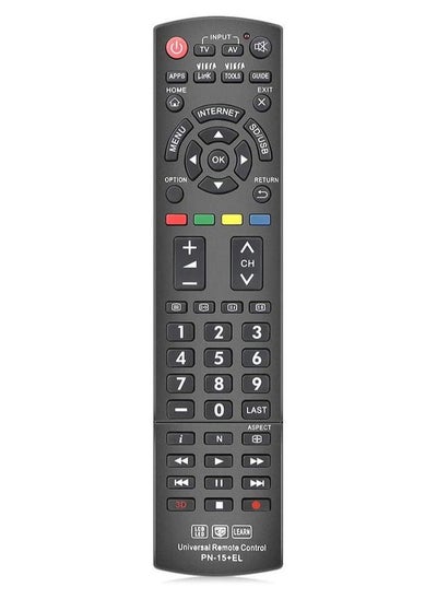 اشتري Universal Remote Control Compatible Replacement for Panasonic TV/VIERA Link/HDTV/ 3D/ LCD/LED, N2QAYB000485 في الامارات