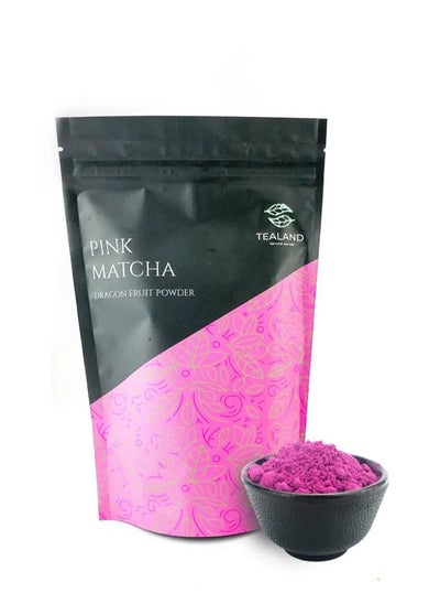 Buy Pink Freeze Dried Red Dragon Fruit Extract Pure Premium Powder Natural Food Color 100g in UAE