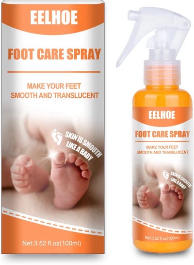 Buy Foot Care Spray, Akooya Foot Repair Nursing Spray Orange Tea Tree Variour Fruit Acids Foot Care Liquid in Saudi Arabia