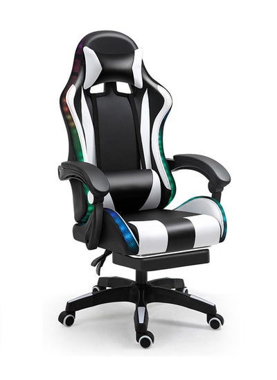 Buy Gaming Chair with Colored Lighting Tape, Home Office Computer Chair in Saudi Arabia