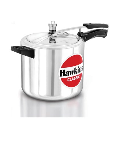 Buy Hawkins Classic Aluminium Pressure Cooker, 6.5 Litres, Silver in UAE