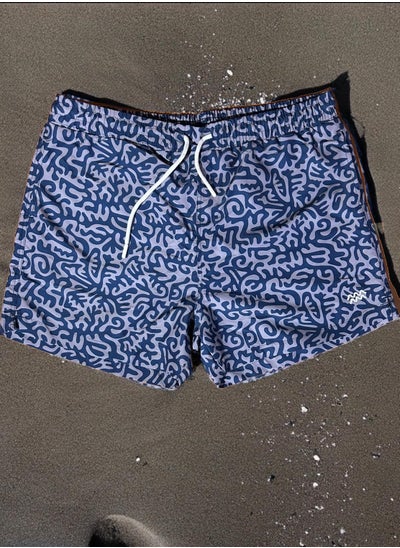 Buy Dark Camouflage Printed Polyester Waterproof Swimming Wear. in Egypt